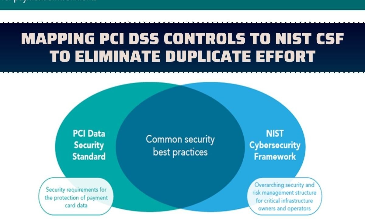 Mapping PCI DSS Controls to NIST CSF to Eliminate Duplicate Effort