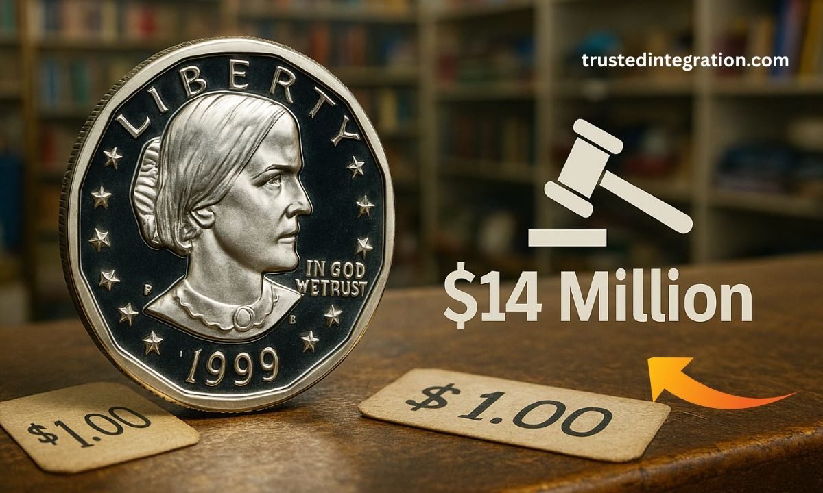 Rare 1999 Susan B. Anthony Dollar Found In Thrift Store Sells for $14 Million