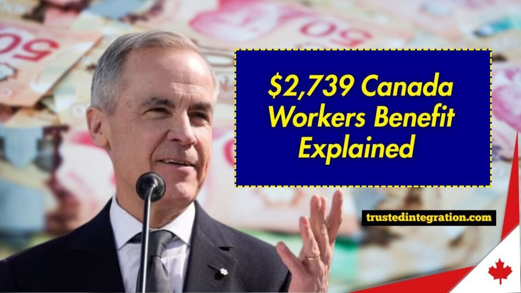 $2,739 Canada Workers Benefit Explained – Check If You’re Eligible in 2025