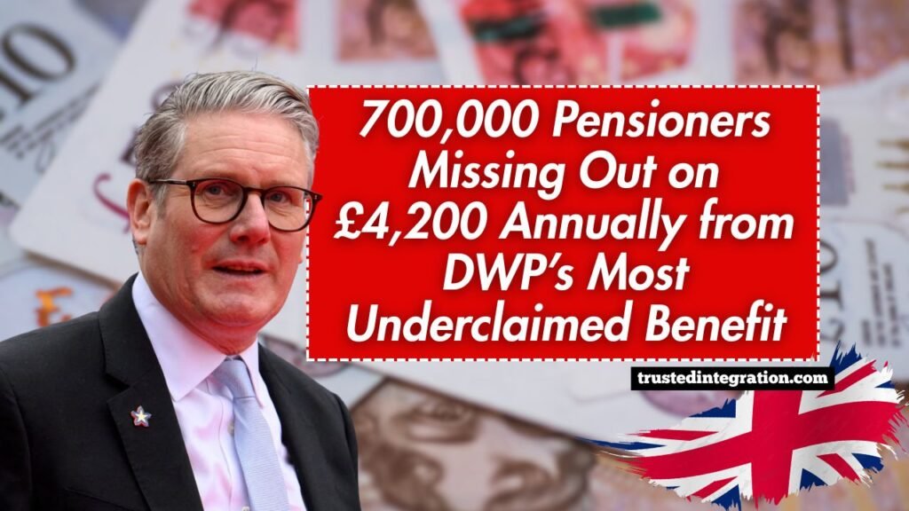 700,000 Pensioners Missing Out on £4,200 Annually from DWP’s Most Underclaimed Benefit