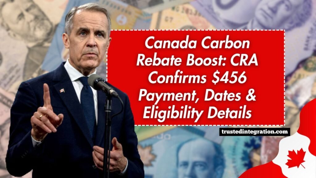 Canada Carbon Rebate Boost: CRA Confirms $456 Payment, Dates & Eligibility Details