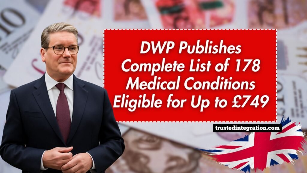 DWP Publishes Complete List of 178 Medical Conditions Eligible for Up to £749