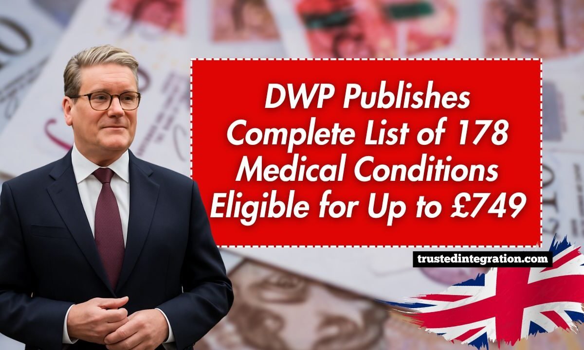 DWP Publishes Complete List of 178 Medical Conditions Eligible for Up to £749
