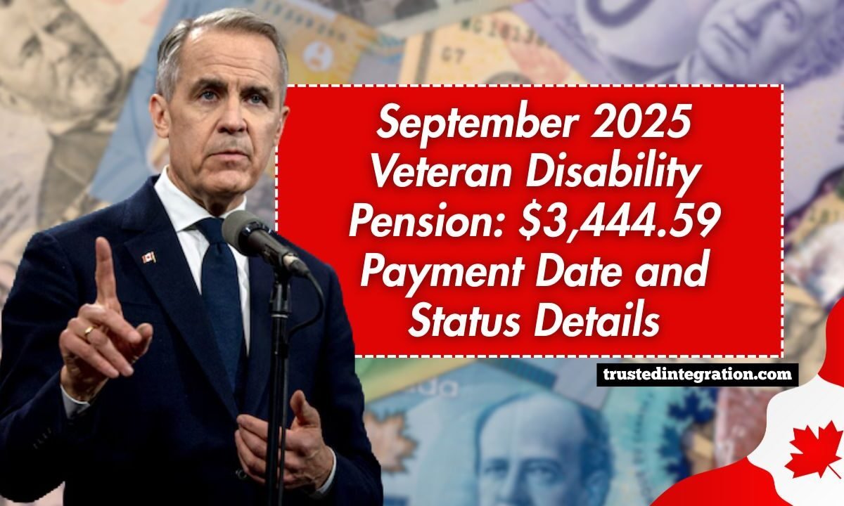 September 2025 Veteran Disability Pension: $3,444.59 Payment Date and Status Details